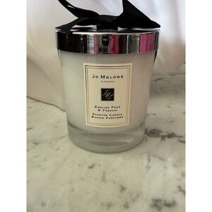 JO MALONE ENGLISH PEAR & FREESIA SCENTED CANDLE, NEW-SEALED, 200G (2.5")